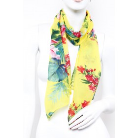 Soft Silk Printed Scarf C46